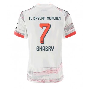 Lacne Ženy Futbalové dres Bayern Munich Serge Gnabry #7 2025-26 Krátky Rukáv - Preč